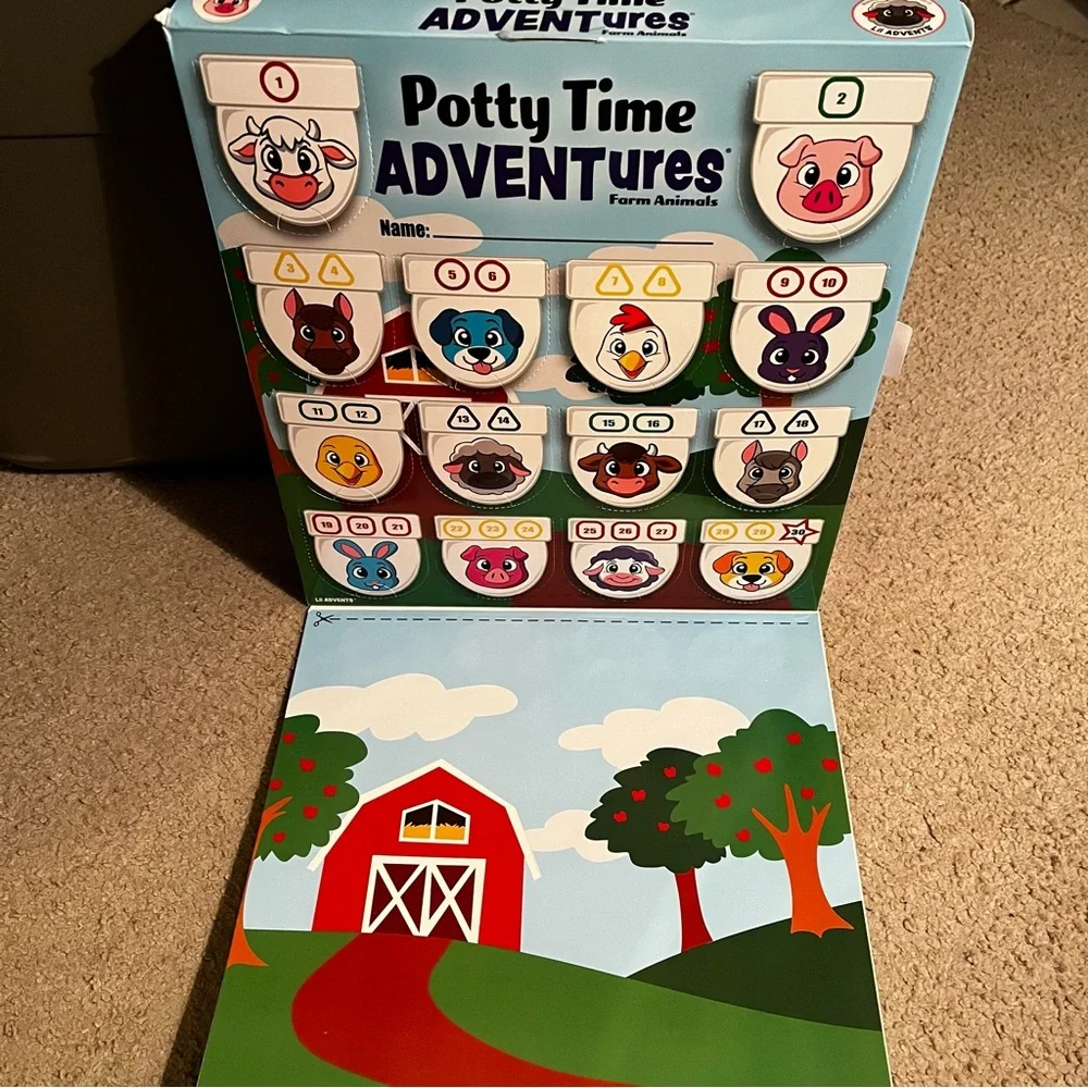 NEW Potty Time Adventures potty training kit